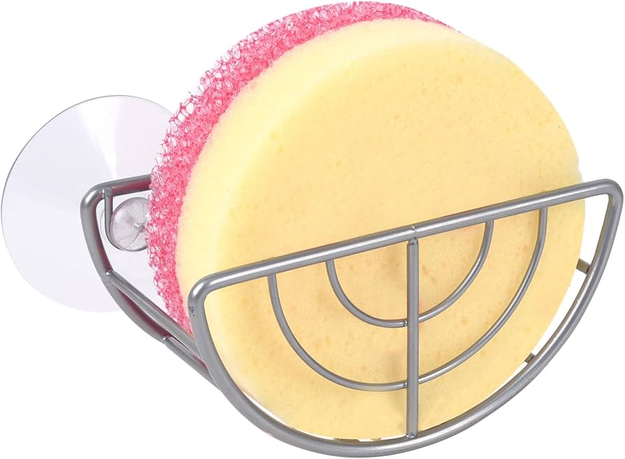 キッチンシンク吸引ホルダー 吸引カップスポンジホルダー 半円　アーチ丸型 キッチンシンク吸引ホルダー 吸引カップスポンジホルダー 半円アーチ丸型